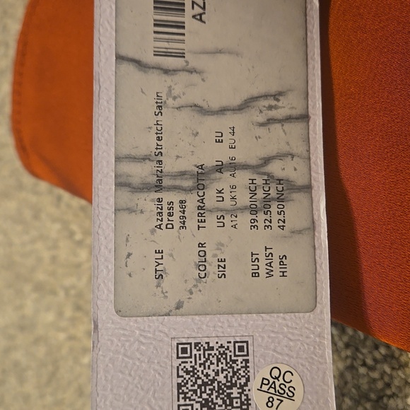 Azazie Terracotta Formal Dress - Picture 3 of 11